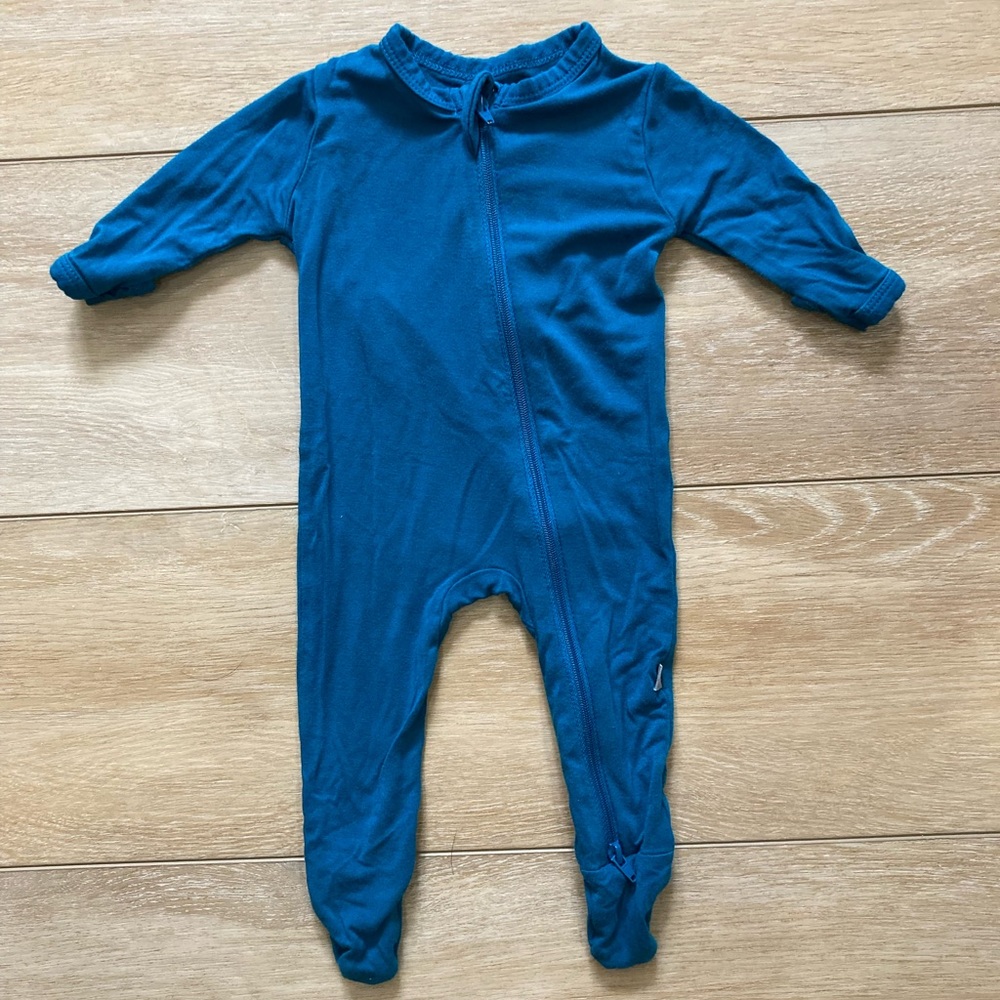 Kyte Baby - Zippered Footie in Teal - Newborn